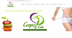 Desktop Screenshot of corpoecia.net